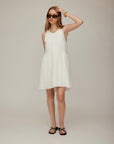 Cianni Tie-Neck Dress