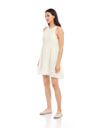 Cianni Tie-Neck Dress