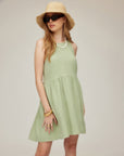 Cianni Tie-Neck Dress