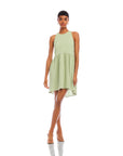 Cianni Tie-Neck Dress