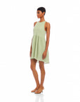 Cianni Tie-Neck Dress