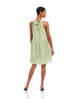 Cianni Tie-Neck Dress