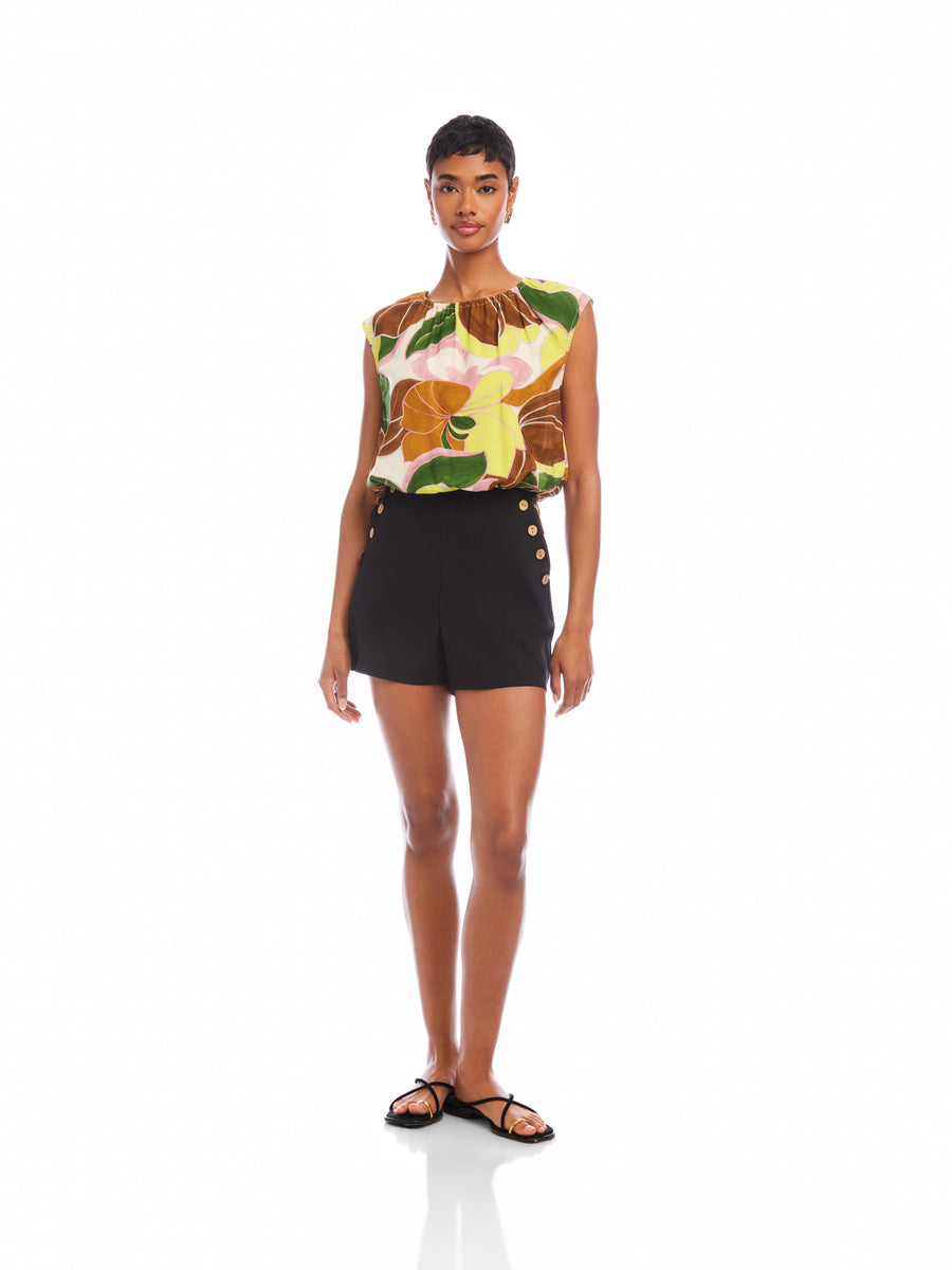 Mel Button Pocket Shorts | Fifteen Twenty Clothing