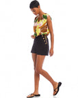Mel Button Pocket Shorts