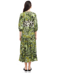 Nicki Tiered Ruffle Hem Dress