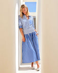 Leighton Ruched Sleeve Shirt