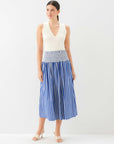 Rhea Stripe Skirt