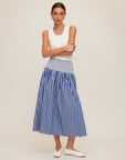 Rhea Stripe Skirt