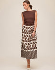 Carina Long Contrast Dress