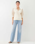 Camden Contrast Henley Top