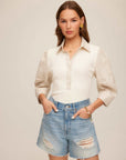 Camden Contrast Henley Top
