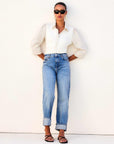 Camden Contrast Henley Top