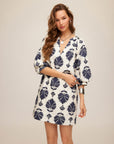 Brianne Lantern Sleeve Dress