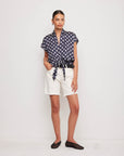 Maria Tie-Front Top