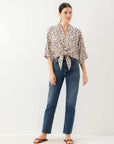 Bernice Tie-Front Blouse