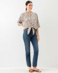 Bernice Tie-Front Blouse