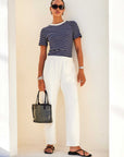 Mandy Contrast Top