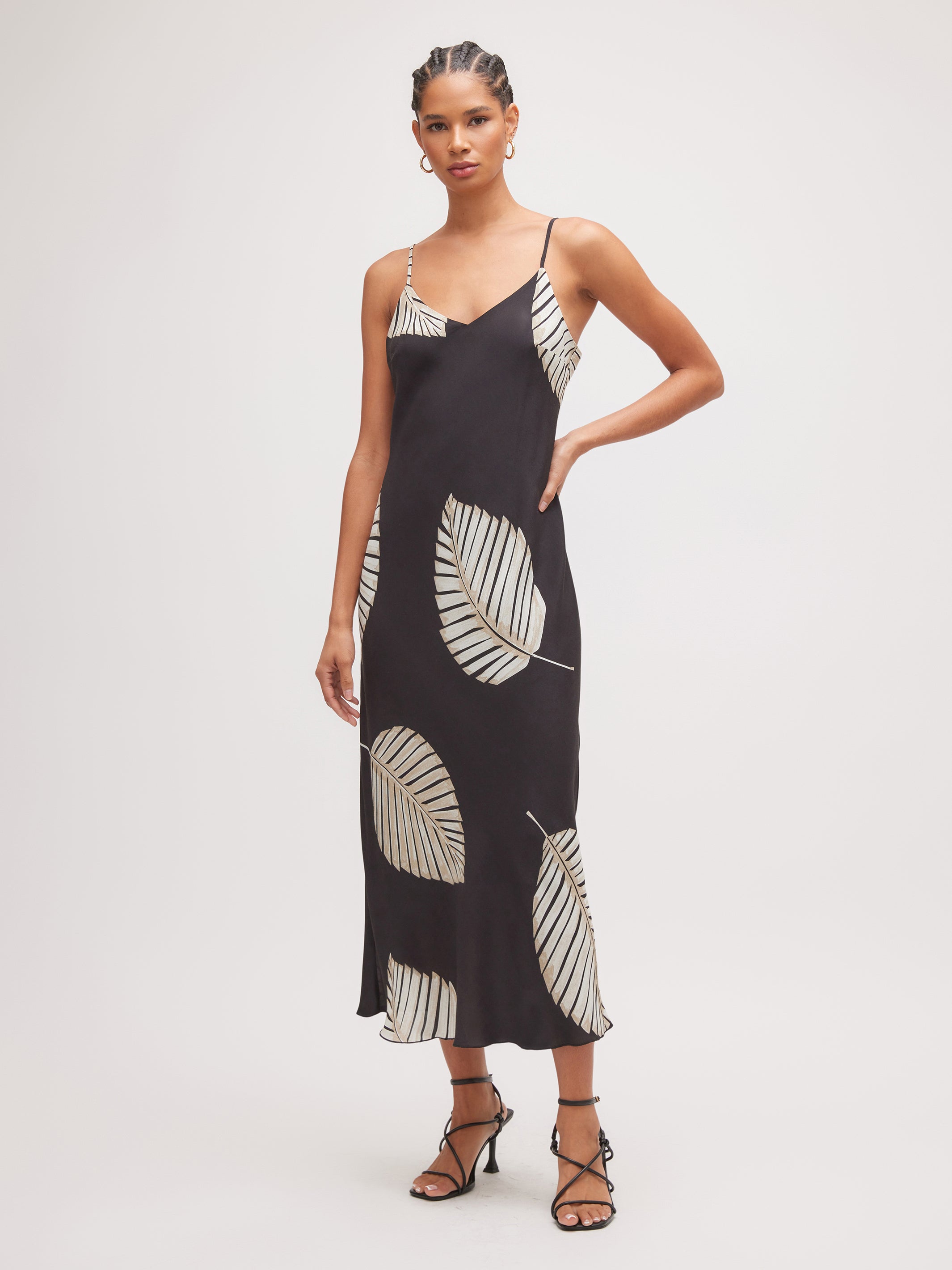 Bias cut 2025 midi dress