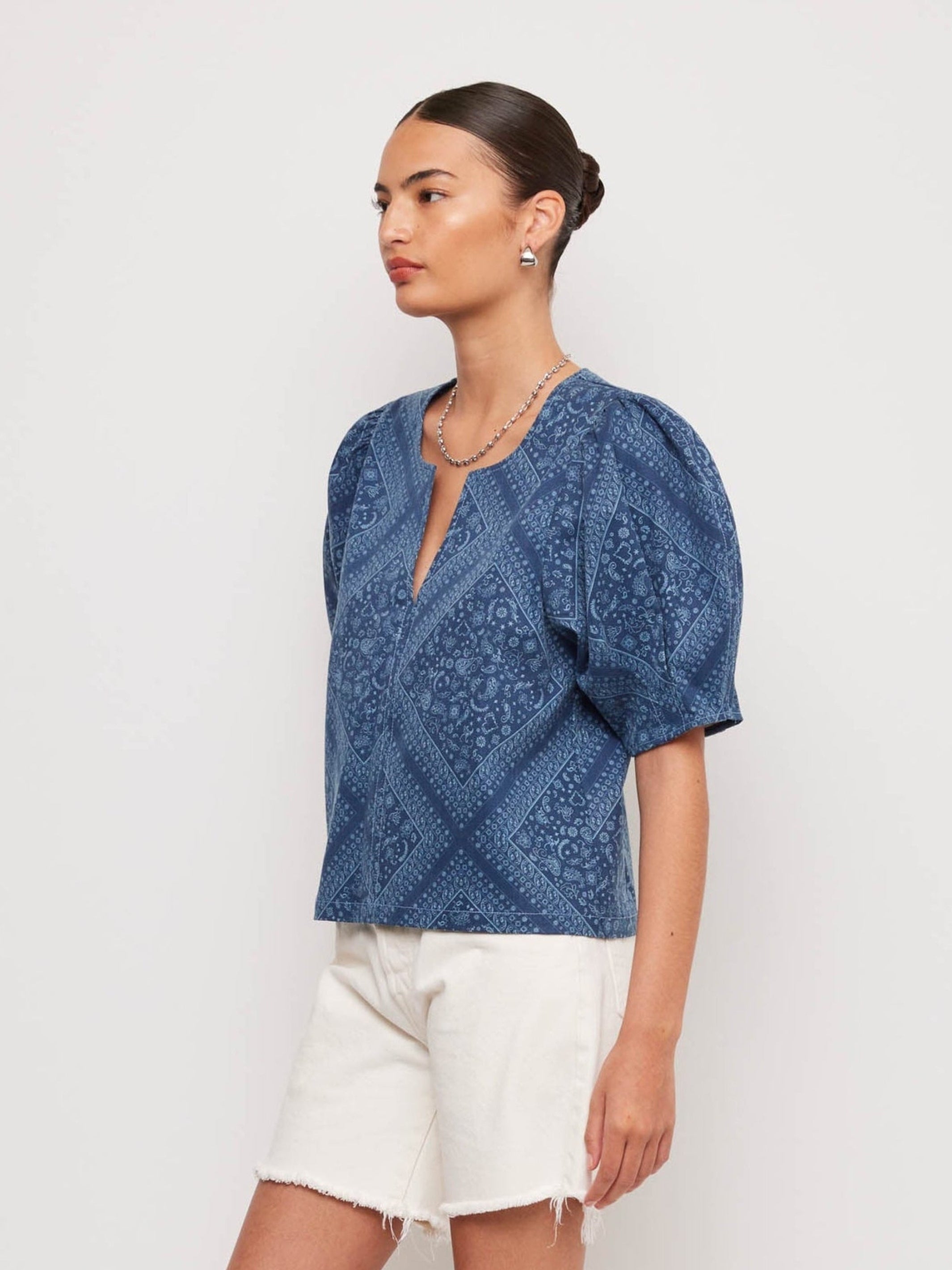 Puff Sleeve Blouse | Fifteen Twenty Clothing