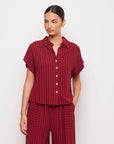 Collette Button-Up Top