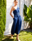 Abilene One-Shoulder Midi Dress