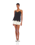 Marian Cami Cutout Top