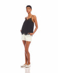 Marian Cami Cutout Top