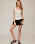 Elliot Smocked Tank Top