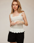 Elliot Smocked Tank Top