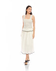 Elliot Smocked Tank Top