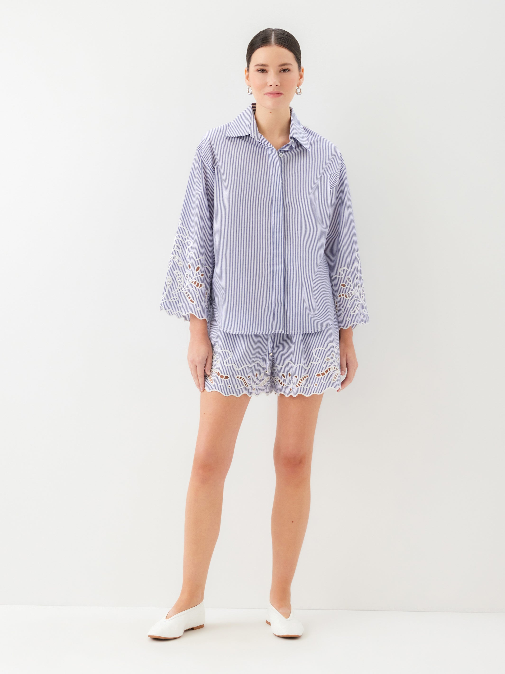 Dakota Embroidered Shirt | Fifteen Twenty Clothing