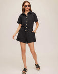 Daliah Short Sleeve Romper