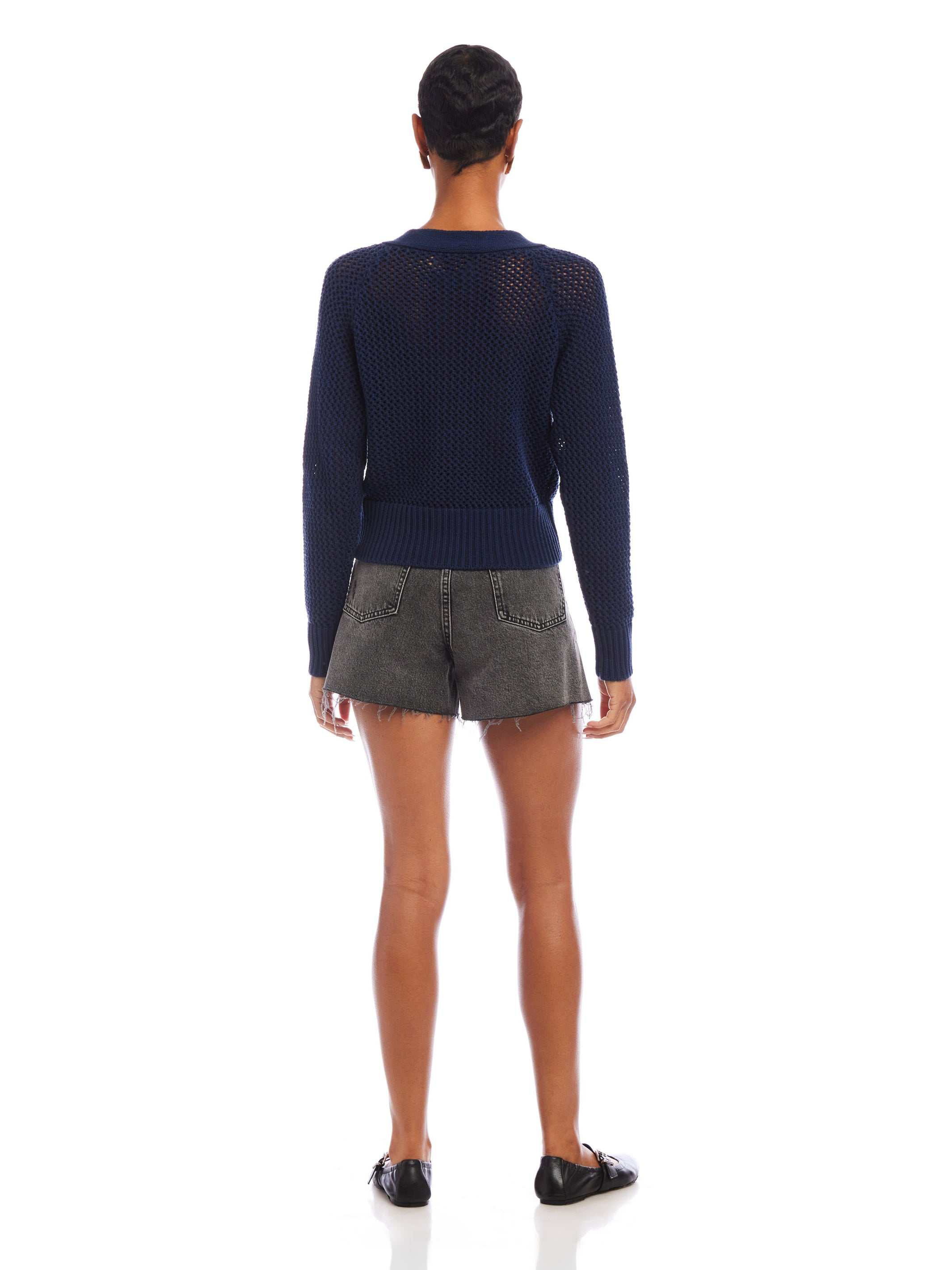 Ellen Crochet Cardigan Sweater