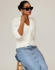 Ellen Crochet Cardigan Sweater
