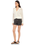 Ellen Crochet Cardigan Sweater