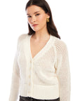 Ellen Crochet Cardigan Sweater