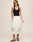 Alicia Contrast Midi Dress