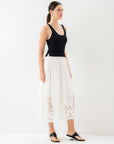 Alicia Contrast Midi Dress