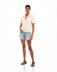 Evie Knit Polo Top