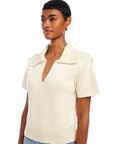Evie Knit Polo Top
