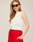 Tara Crochet Vest