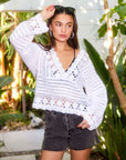 Nila Hand Crochet Pullover