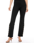 Button Hem Pants
