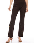 Button Hem Pants