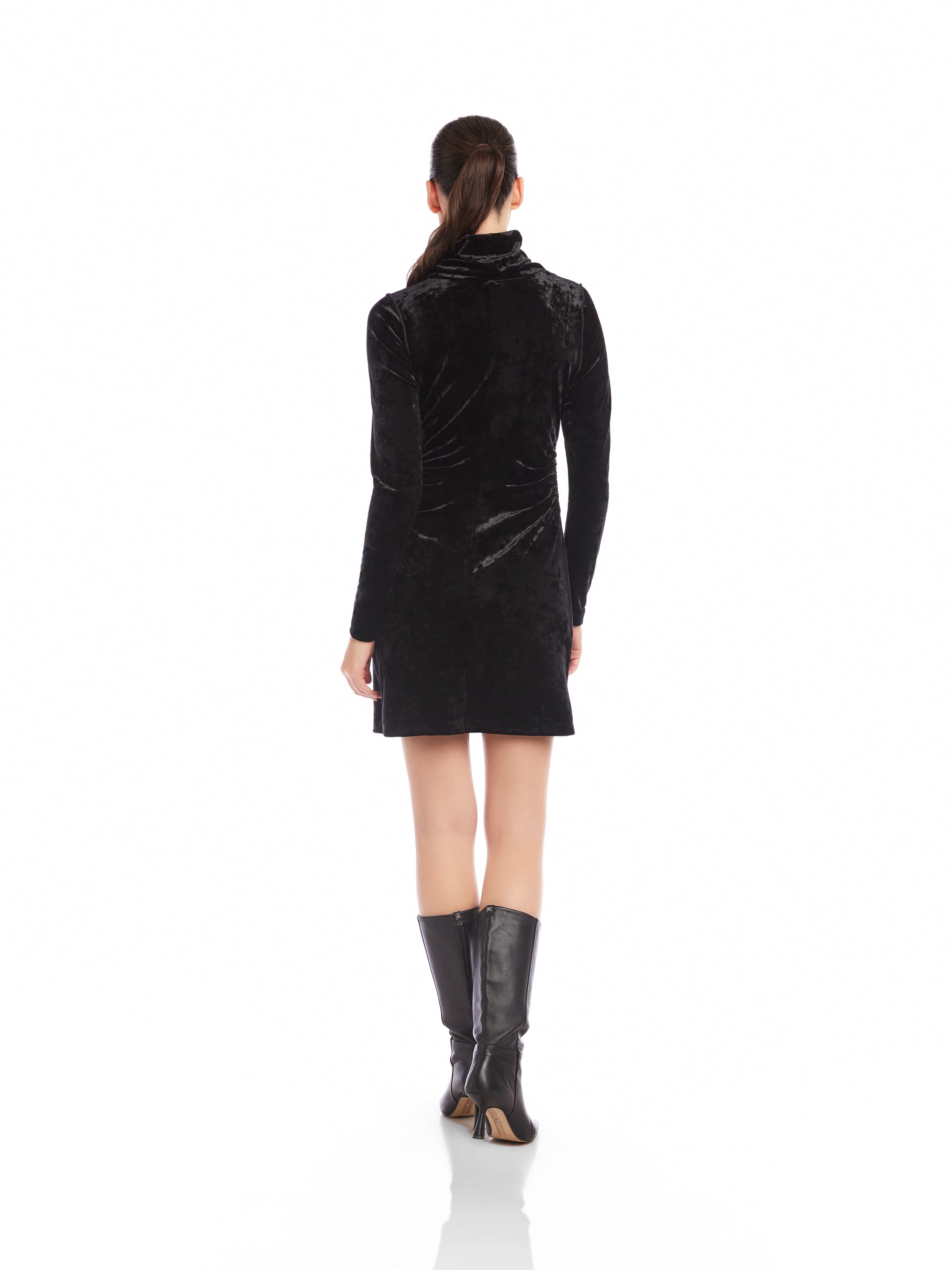 Beatrice Side-Shirred Dress