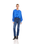 Blouson Satin Top