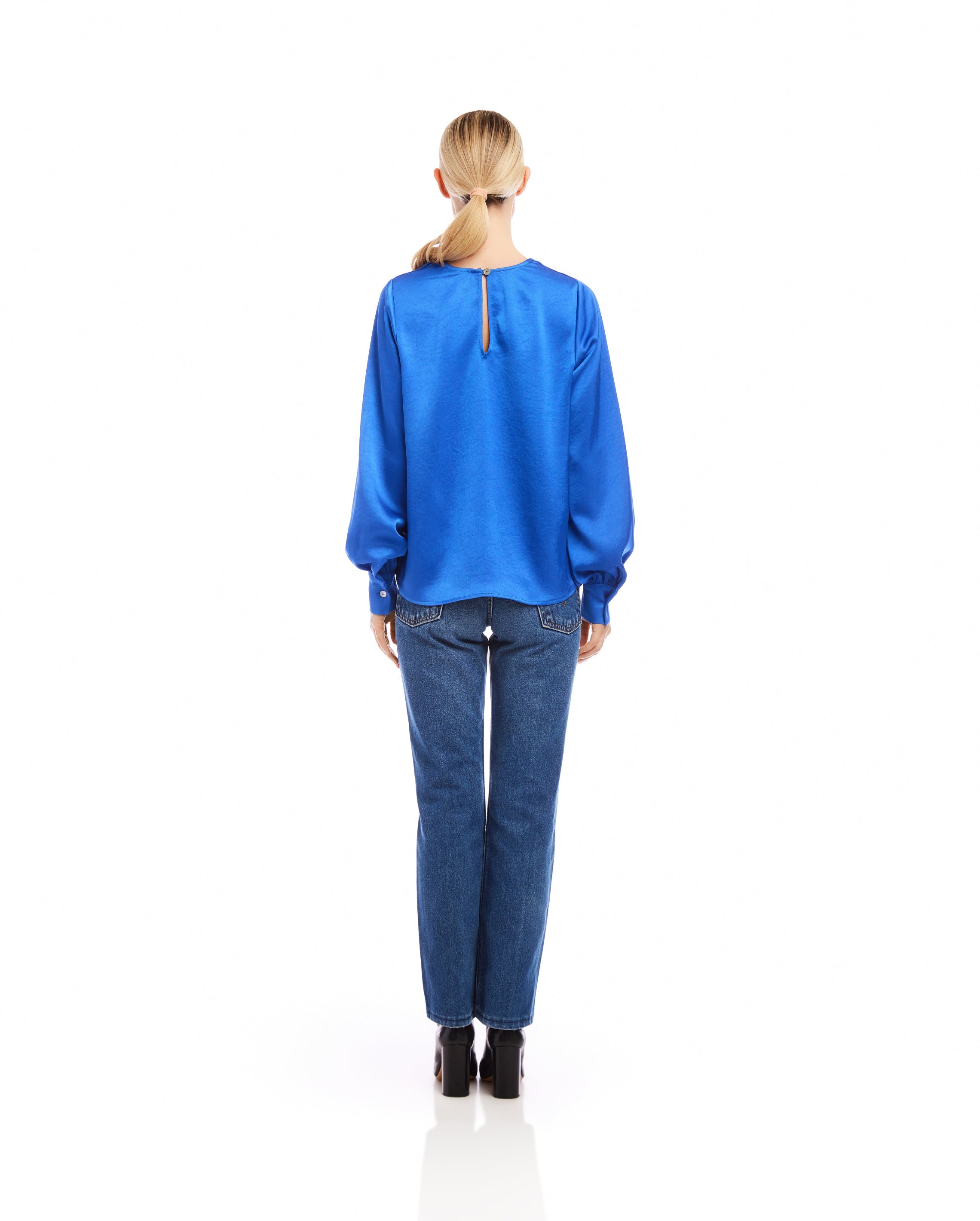 Blouson Satin Top