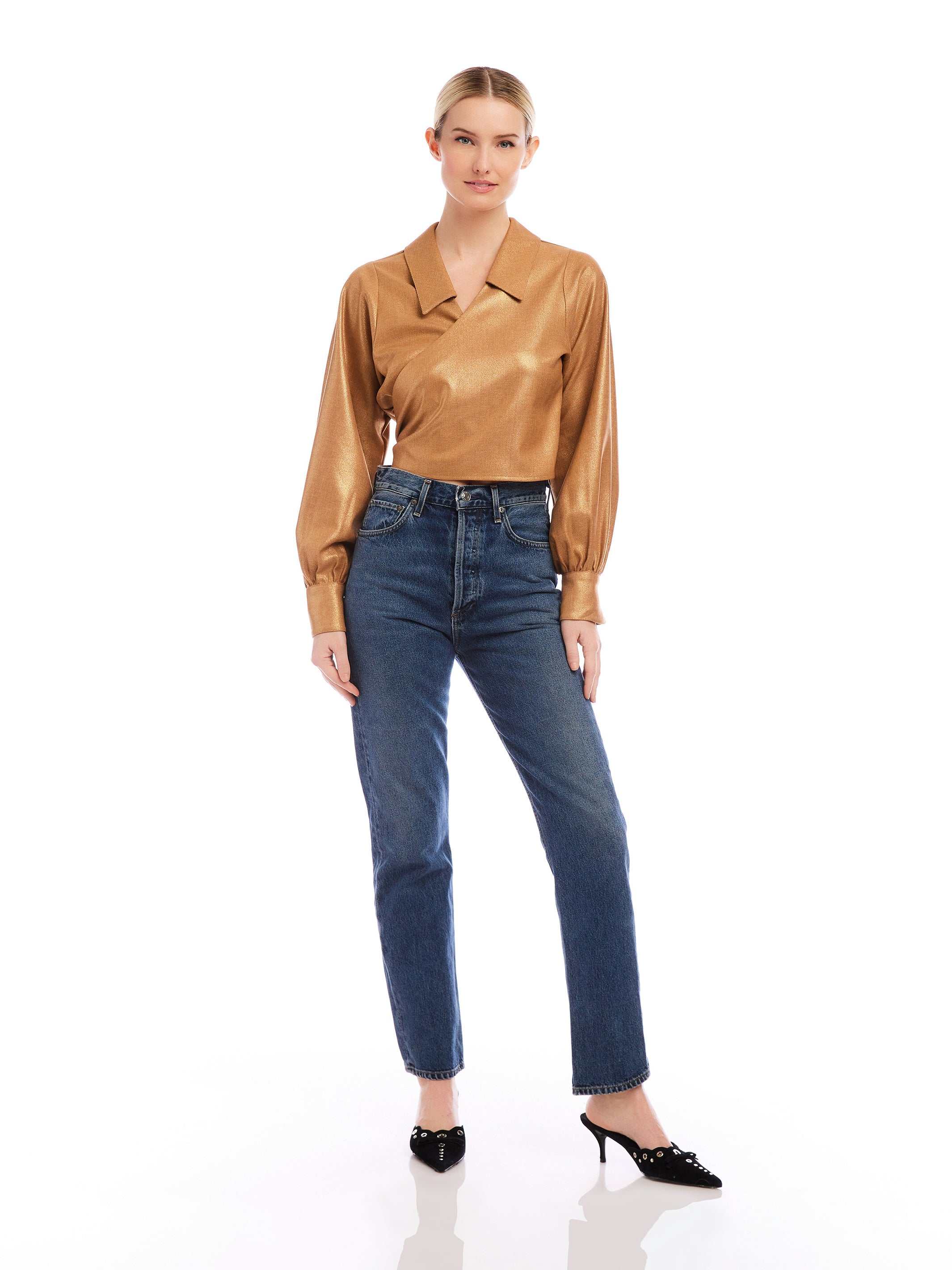Sloane Wrap Shirt