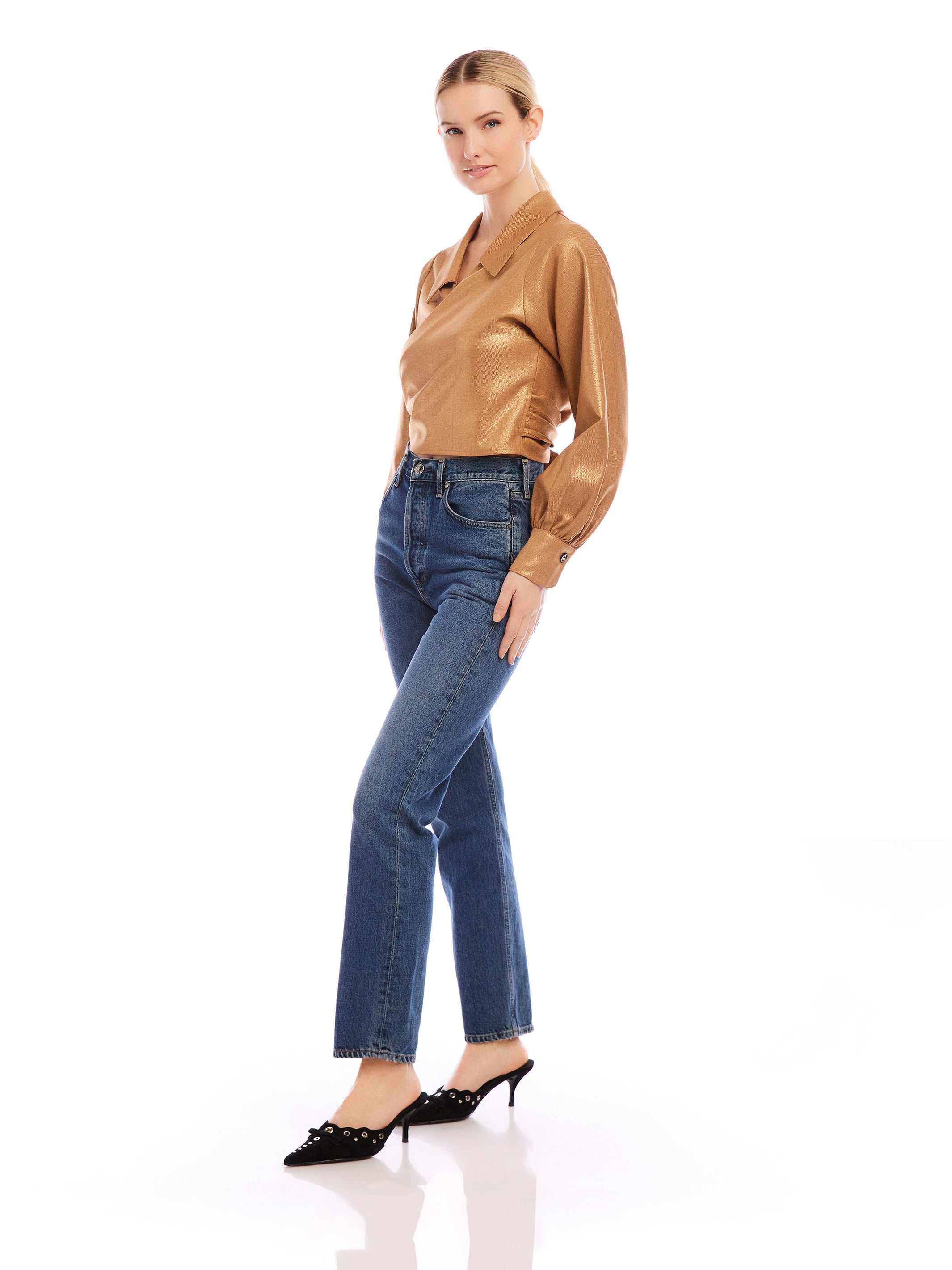 Sloane Wrap Shirt