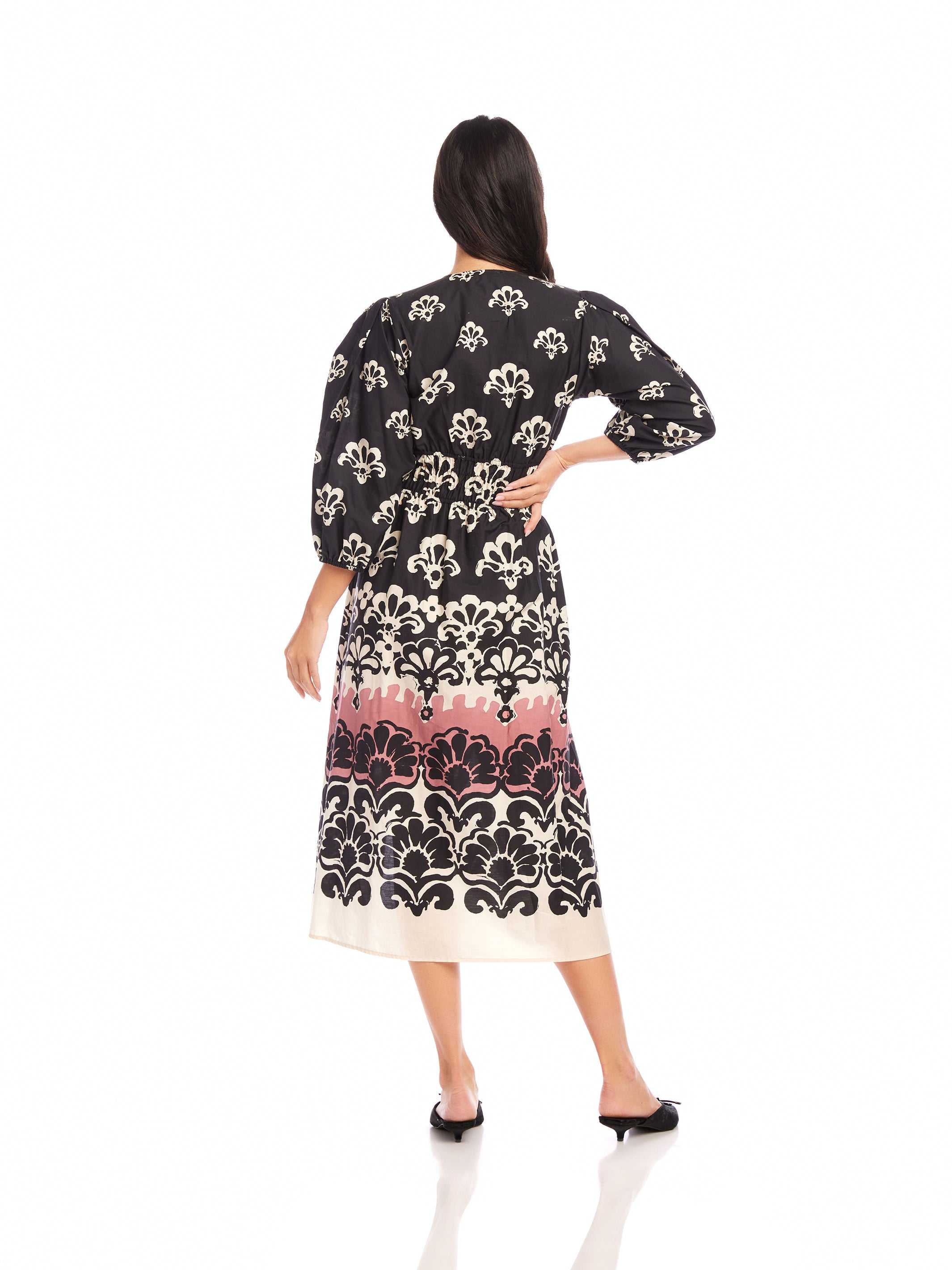 Lizbeth Shirred Waist Dress